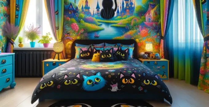 Transforming Your Space into a Custom Black Cat Bedroom Wonderland