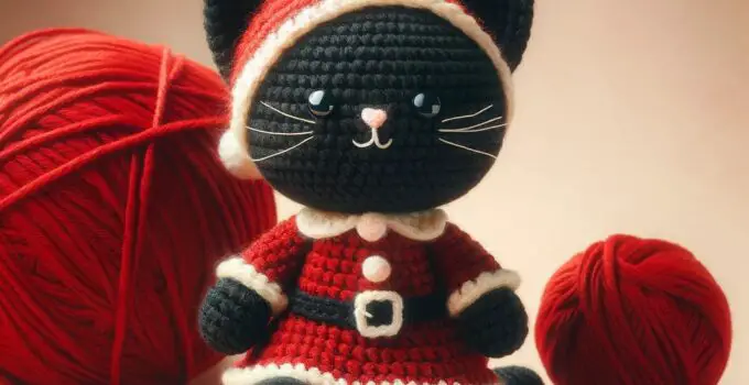 Craft a Cozy Christmas with Crochet: The Black Cat Christmas Crochet Guide